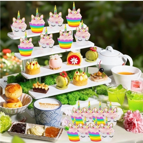 Brand New Unicorn Birthday Party Decorations Banner Balloons Tablecloth Toppers - Picture 14 of 16